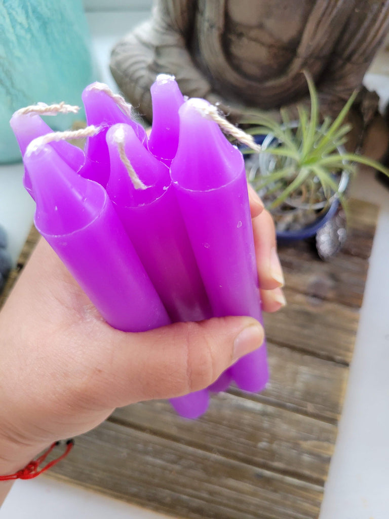 Purple 6-Inch Spell Candle - Pack of 6 Candles