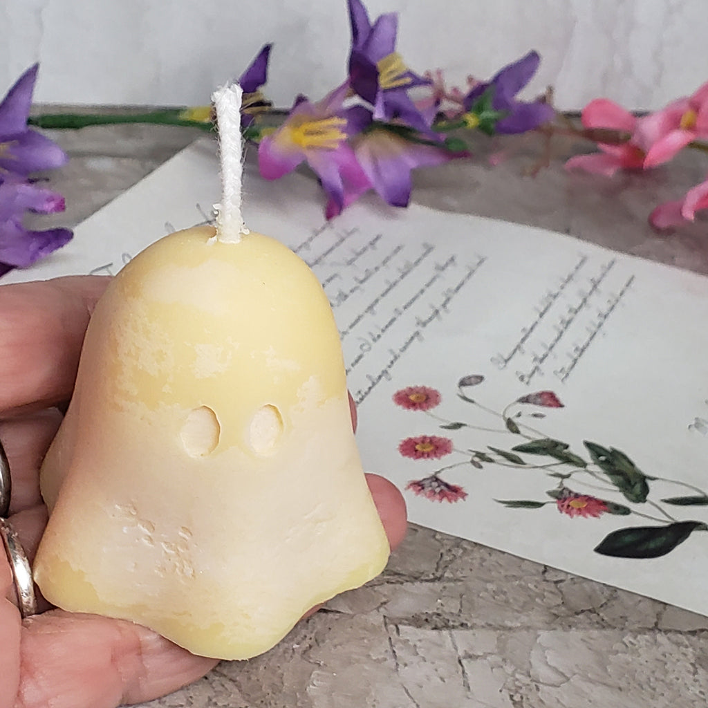 Soy Wax Ghost Candle, Soy Candle, Halloween Candle, Scented Candle