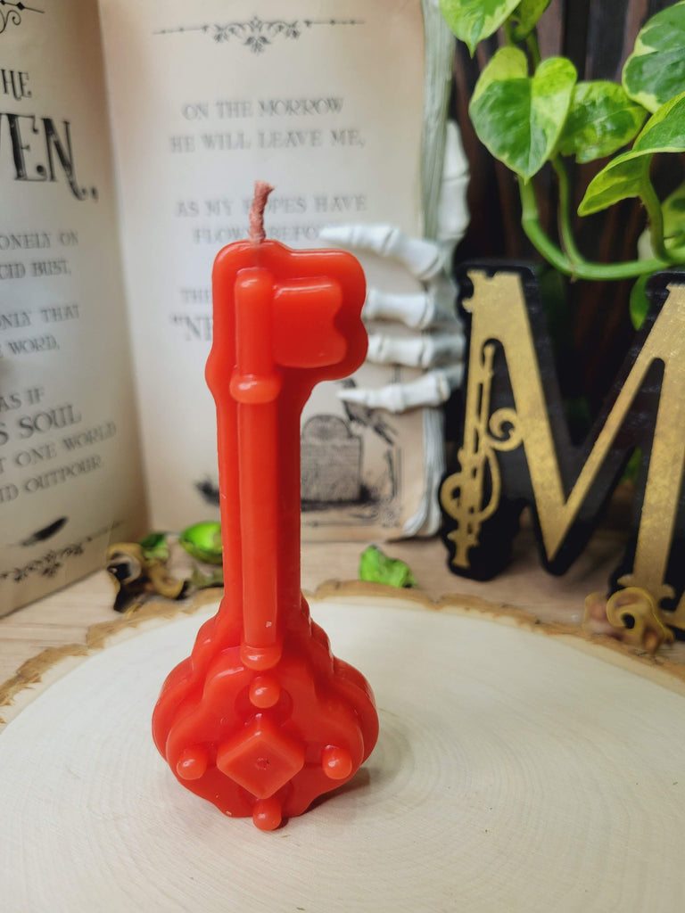 Key Candle, Key Candle, Small Key Figurine Candle Offering Candle Spell Candle