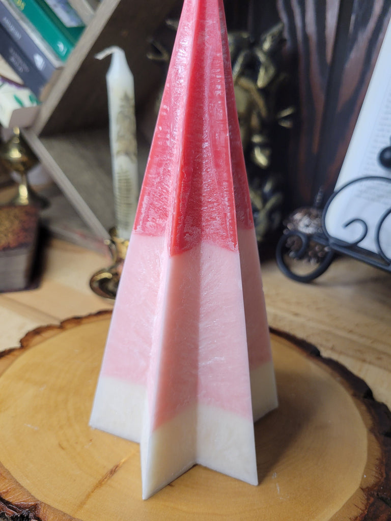 Big Star Pillar Candle Palm Wax