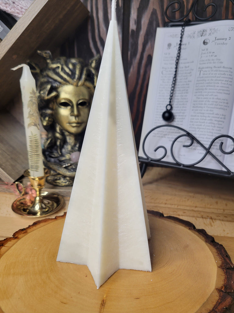 Big Star Pillar Candle Palm Wax