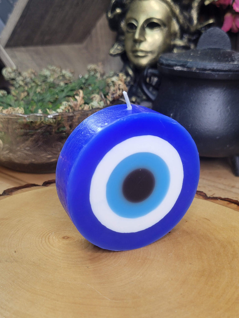 Evil Eye Round Candle Evil Eye Shape Candle Spiritual Gift Candle