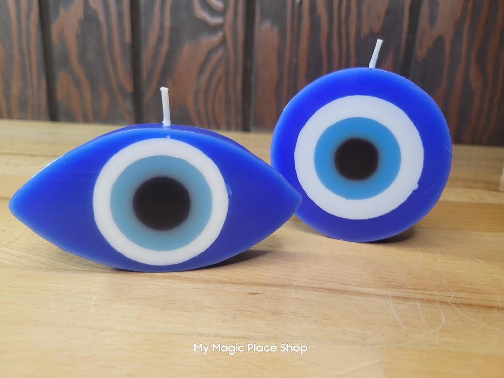 Evil Eye Round Candle Evil Eye Shape Candle Spiritual Gift Candle