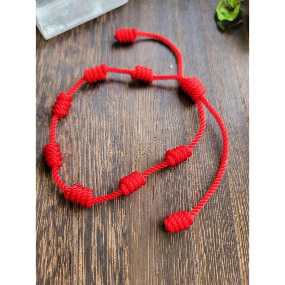  Red cord Bracelet for Men String - Adjustable Bracelet