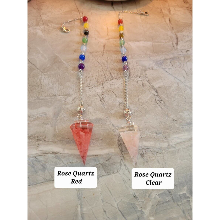 Rose Quartz Natural Gemstone Beads and Pendants Value Pack A