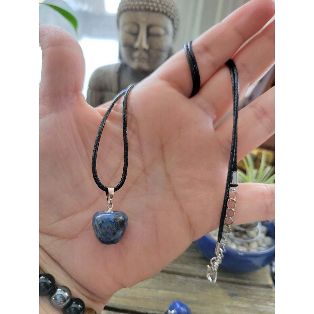 Lapis Lazuli Stone Necklace - Lapis Lazuli Jewelry - Magic Crystals